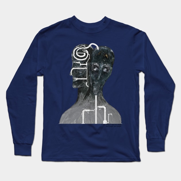 Bipolar Disorder Long Sleeve T-Shirt by Elfogi